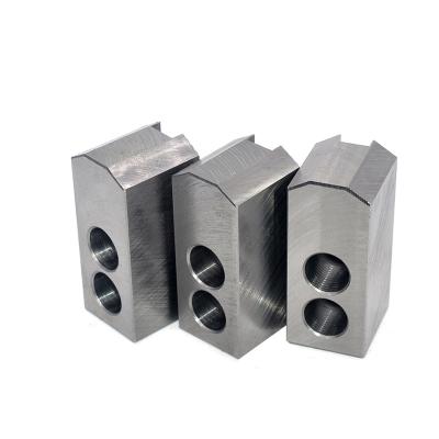 China Aluminum CNC Lathe Machine Jaw Hydraulic Power Chuck For CNC Soft Lathe for sale