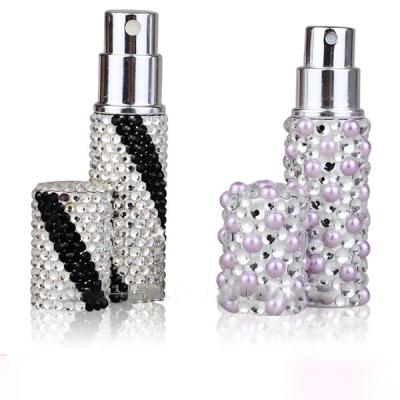 China Bling Bling Rhinestone Parfums Perfume Bottle with Crystal China Factory KDLT001 for sale