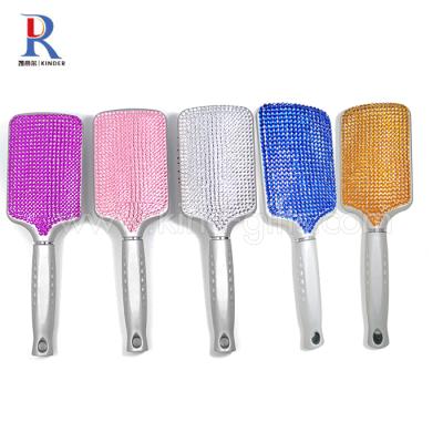 China New best bling palette crystal brush wig brush safety hair promotion gifts for sale