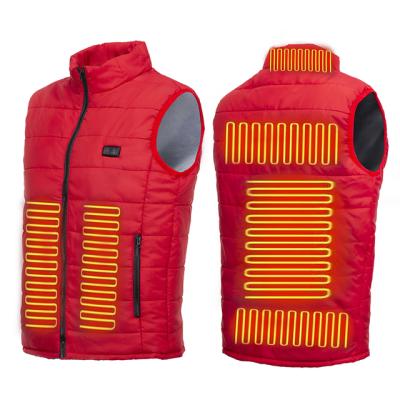 China Sidiou New 9 QUICK DRY Custom Group Places Heated Vest Men Women Usb Heating Vest Winter Fashion Heat Thermal Vest for sale