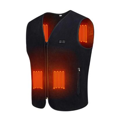 China Custom Sidiou QUICK DRY Group Mens Womens Smart Dual Control Self-Heating Thermal Clothes USB Heated Electric Heating Vest Shirt for sale