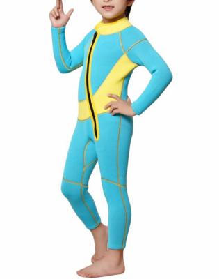 China Wholesale Swimming Wetsuit Wetsuit Kids Full Body Diving Suit Kids Breathable Anti-UV Neoprene One-Piece Suit for sale