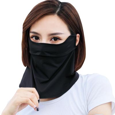 China Anti Dust Face Cover Summer UPF 50+ Sidiou Group Sun Protection UV Face Cover Ice Silk Breathable Face Cover For Cycling for sale