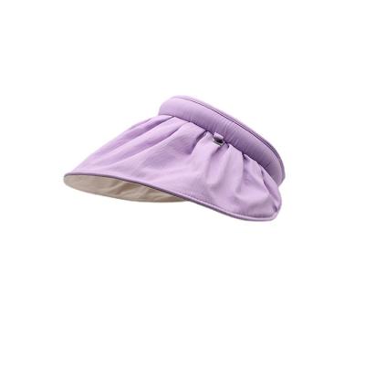 China Sun Protection Sidiou Group Summer Foldable Headband 2 In 1 UPF50+ Anti Sun Hats UV Headbands Women Sun Visor Hat for sale