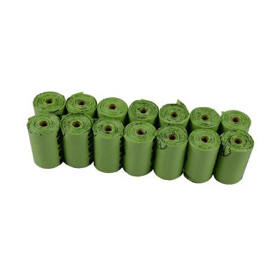 China Viable Hot Sale Features Customizable Printed Green Compostable Biodegradable Pet Fertilizer Poop Waste Waste Bag for sale