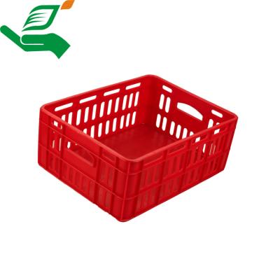 China Materials Factory Supply Recycled Plastic Beverage Crates 24 Bottle Beer Basket for sale