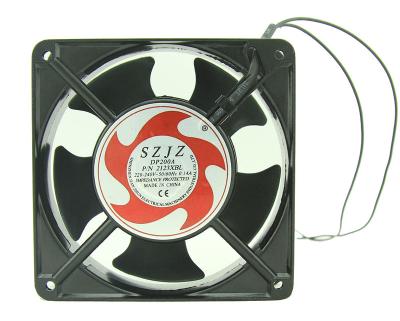 China Hotels Fans 120*120*38mm AC Fan Axial Ball Bearing 80000 Hours Lifetime for sale