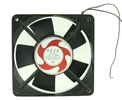 China Hotels Industrial AC Air Flow Fan 120mm Fan 120*120* 25 Axial Computer Fan for sale