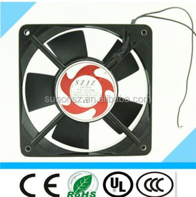 China 12025 Waterproof External Motor Axial Fan 120x120x25mm 115V 220V AC Air Ventilation for sale