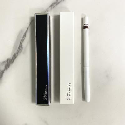 China Waterproof Custom White Wholesale Private Label Lip Liner Tube Low MOQ OEM Lip Pencils Pigmented Cruelty Free for sale