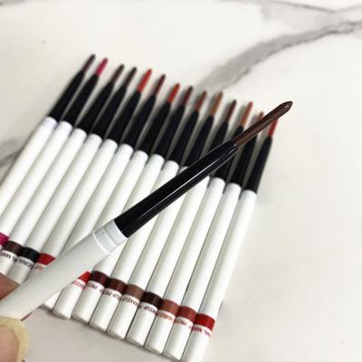 China Waterproof Lipliner Pencil Tubes 15colors OEM Waterproof White Lip Liner Waterproof Lipliner Private Label for sale