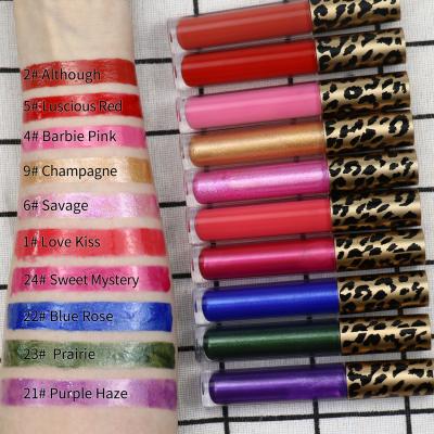 China Waterproof Clear Best Quality Makeup Private Label OEM Shimmer Liquid Lipstick Make Your Own Brand Lip Gloss for sale