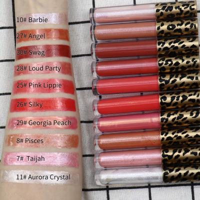 China Wholesale Liquid Lipstick Waterproof Lipstick Long Lasting Shinny Custom Makeup Vegan Lip Gloss for sale