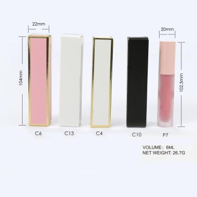 China Vegan High Gloss Waterproof Dye Lip Gloss Moisturizing Lip Gloss Private Label Lip Gloss Container Nude Dropping Liquid Lip Cream for sale