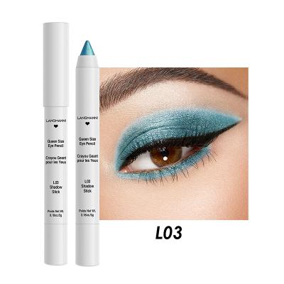 China 2021 Newest Good Quality Eyeshadow Pen Highlighter Pen Double Use Long Lasting Eyeshadow Pencil Waterproof Shimmer Eyeshadow Sticks for sale