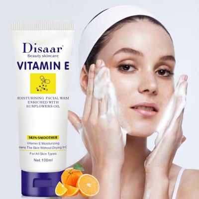 China Organic Anti-Wrinkle Vitamin E Clears And Prevent Acne Face Wash Glycolic Acid Exfoliating Facial Cleanser for sale