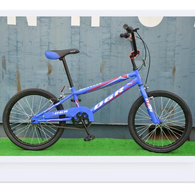 China 20inch Street Outdoor Blue Color Freestyle Steel Similar Pattern Bike For Boys Cycle Bike For Sale for sale