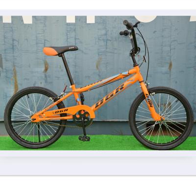 China 20inch Street Outdoor Orange Color Freestyle Steel Similar Pattern Bike For Boys Cycle Bike For Sale for sale