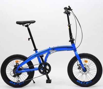 China Popular 20inch Outdoor Steel Foldable Bike Bicycle City Street Alloy Steel Folding Bicycle Bike For Sale for sale