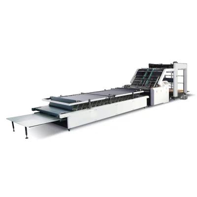 China Products Automatic Flute Laminating Machine / Laminator / High Speed ​​Flute Sheet To Sheet Rack Machine for sale