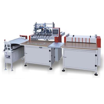 China Semi-automatic factory PKA-800 double station case making machine / maker calendar / hardcover case book making machine for sale