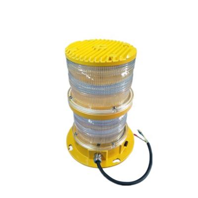 China Aluminum alloy ZG2AT L-865 type A white 2000cd in daytime 20000cd at night medium intensity obstruction light, aviation light for sale