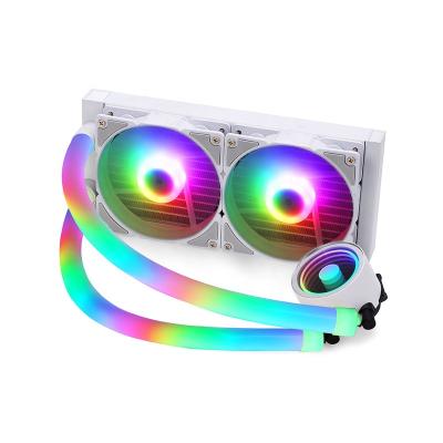 China Computer Case China Metal Fan With CPU Cooler Fan 120mm RGB CPU Cooler Gaming PC Fan for sale