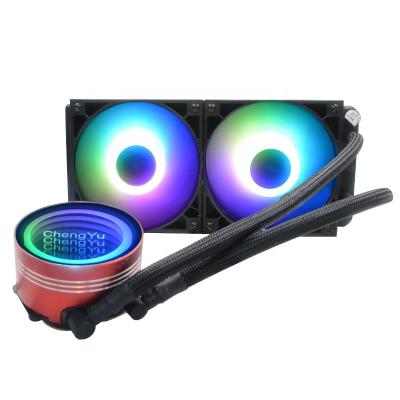 China Computer Case CPU Cooler Water Cooling Radiator 120mm High Power 12v Liquid Use In PC Case And High Quality ARGB LED 3Pin/4Pin CPU for sale