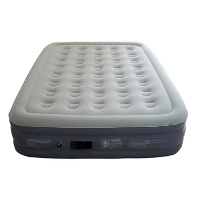 China Portable Custom Air Mattress with Integrated Pump Puncture Resistant Air Bed with Waterproof Assembled Top for sale