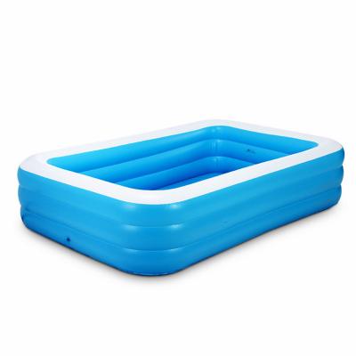 China 6P PVC 180cm Outdoor Garden Family Water Summer Party Thickened Inflatable Kids Pool For Children for sale