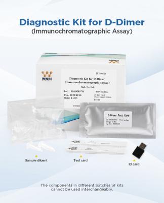 중국 DD D-Dimer 급속한 양적 시험, 혈액 급속한 진단 시험 장비 판매용