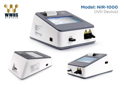 China cTnI Herzentdeckung POCT instrumentieren trockenen Fluoreszenz 740nm Immunoassay-Analysator zu verkaufen