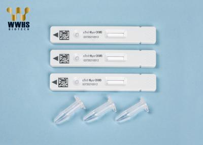 China CKMB CTnI MYO 3 in 1 kombiniertem schnellem Test-Kit In Human Whole Blood-Plasma und -serum zu verkaufen