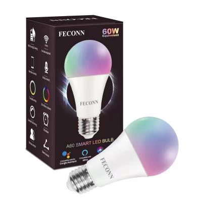 China Residential zigbee smart wifi led bulb with mobile app and Google Alexa voice control led bulb for sale