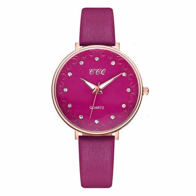 China Leather Dress Gfit Montre Femme D30 Ladies Clock Simple Designer Rhinestone Wrist Watch Romantic Starry Sky Women Dropshipping Water Resistant for sale