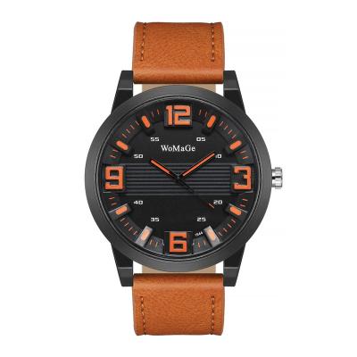 China Top Luxury Sports Wristwatch Water Resistant Mens Watches Brand Military Genuine Leather Quartz Clock Relogio Masculino for sale