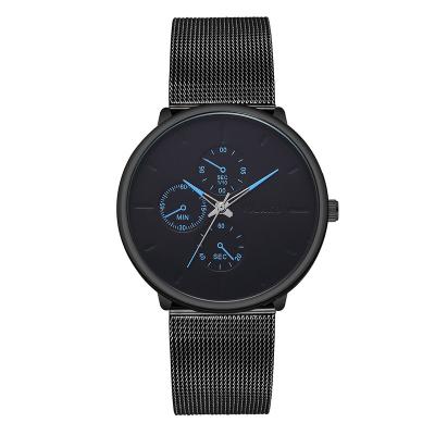 China Yolako Men's Watch Fashion Simple Men's Mesh Steel Men's Business Casual Wristwatch Water Resistant for sale