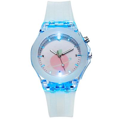 China Jelly Silicone Watch Luminous LED Digital Fashion Water Resistant Watch Students Multicolor Girls Boys Electronic Wrist Watch for sale