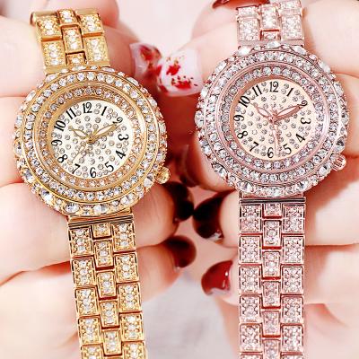 China Water Resistant Goldie Gedi New Style Hot Selling Diamond-Embedded Fashion Elegant Women's Ladies Watch Top Grade Handmade Watch for sale