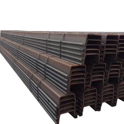 China Traditional China Factory  U Type Steel Sheet Pile Q235b SS400 S355 Cold-Formed Steel Sections for sale