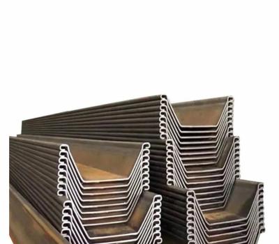 China Industrial China Factory Direct Sales In Stock 12 Meter U Shaped Steel Sheet Pile for sale