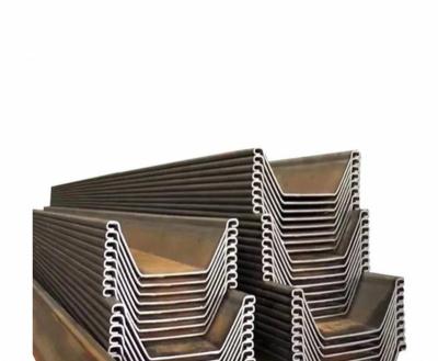 China Industrial China Professional Manufacture Supplier U Cold Rolled Steel Sheet Piles for sale