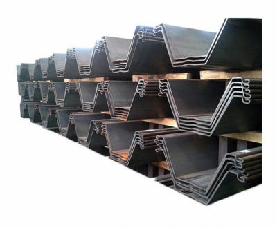 China Industrial Professional Composite Type II Hot Rolled Cold Formed U Steel Sheet Pile For Sale for sale