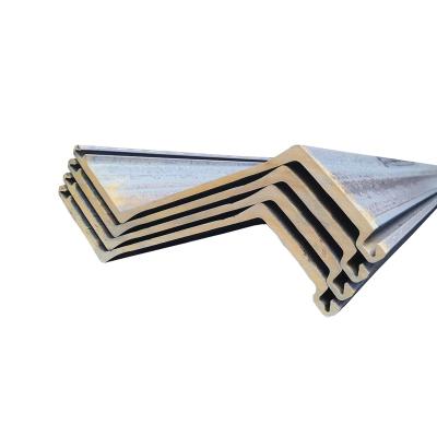 China Industrial Customized Size Metal Profiles Hot Rolled Z Type Steel Sheet Pile for sale