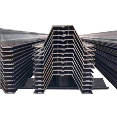 China Industrial China Manufacturer Wholesale Z Type Steel Sheet Pile For sand control for sale