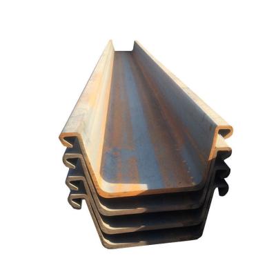 China Industrial China Custom High Quality Hot Rolled Cold Rolled U Type Steel Sheet Pile for sale