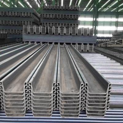 China Tradition Astm SY295 400x125x13mm hot Rolled U type Larssen Steel Sheet Pile for sale