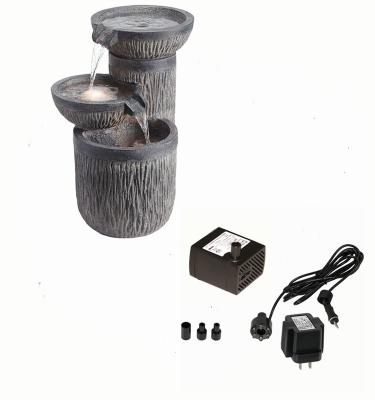 China Circulation Pump Mini Aquarium 12V Pond Fountain Garden Multifunctional Water Pump With LED for sale