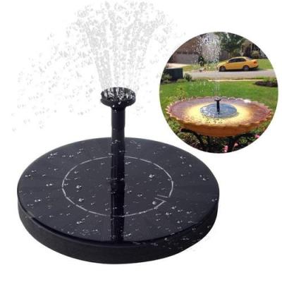 China Circulation Pump Vessel Around Floating Garden Fountain Solar Submersible Water Pump With Panel for sale