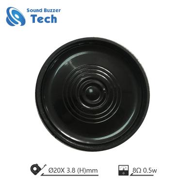 China Cheap EZCast portable mini speaker 20mm 8ohm 0.5w mylar digital speaker for sale